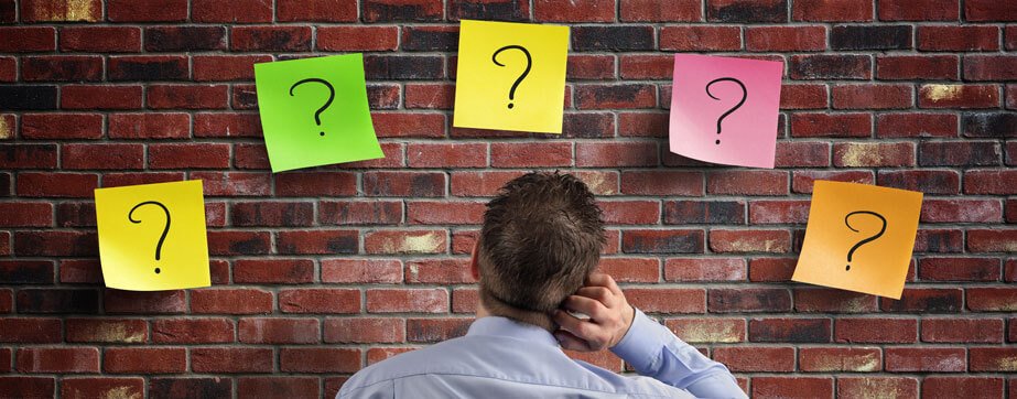 Hombre con signo de interrogación