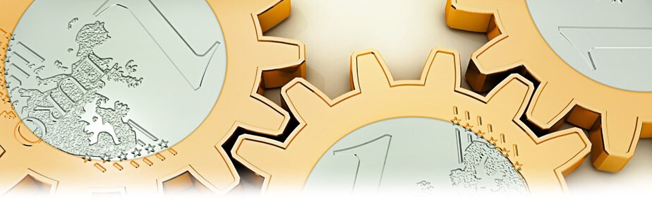 monedas como engranaje